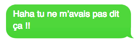 exemple de sms