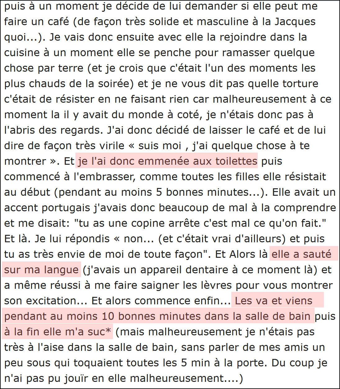 Témoignage de Marc