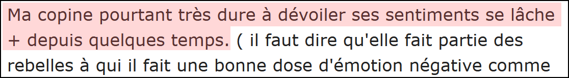 Témoignage de François