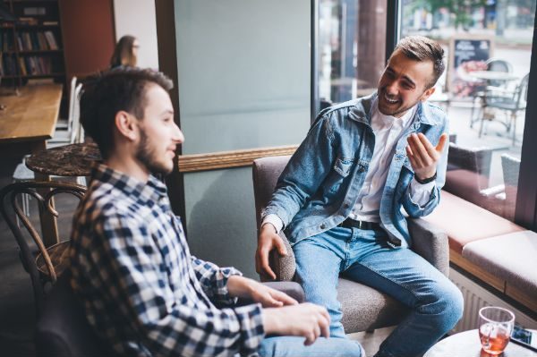 avoir la tchatche réponses à quelque chose en communication