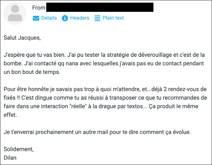 Témoignage Dilan