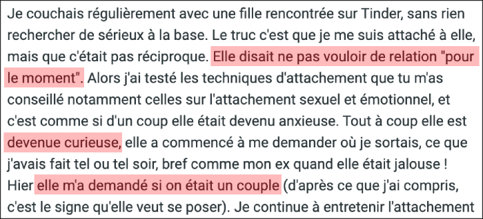 Témoignage Malcolm