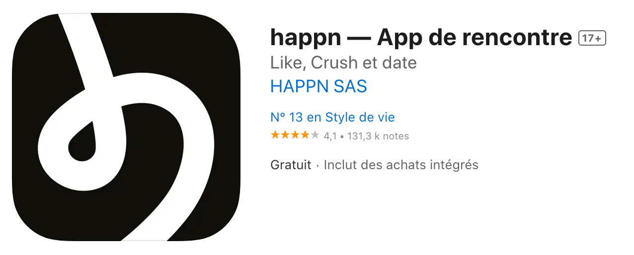 faire des rencontres avec grâce à l'application de rencontre happn